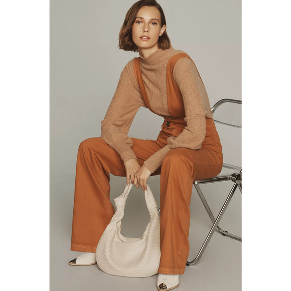 Anthropologie Pilcro Deep-V Jumpsuit - New 29 Waist - Picture 2 of 6